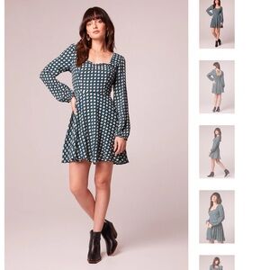 Band of the free Long sleeve mini dress